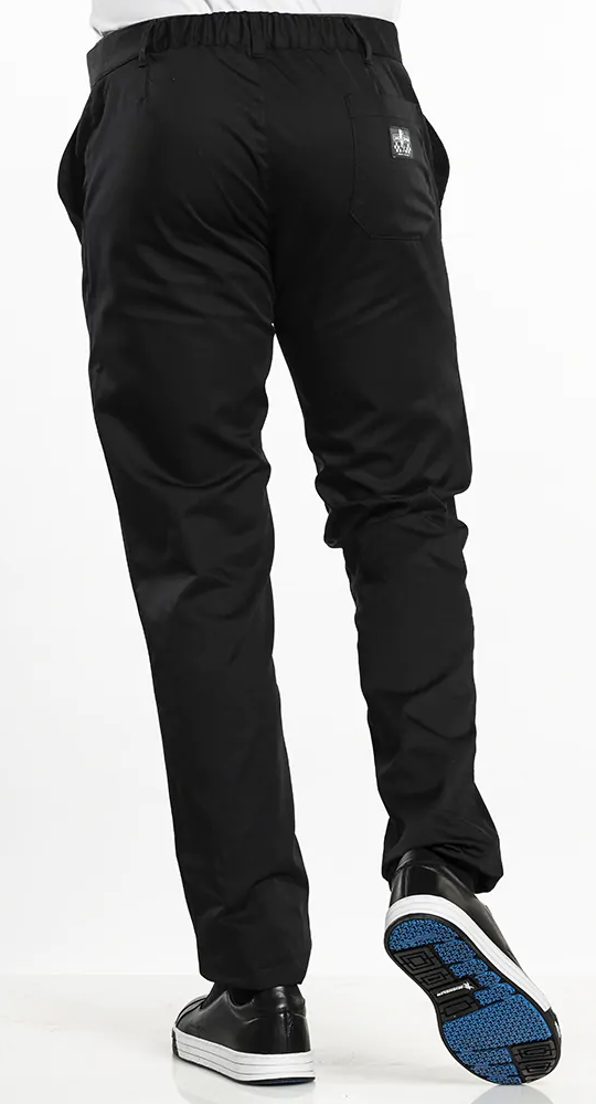 123    Chef Pants Nero Black