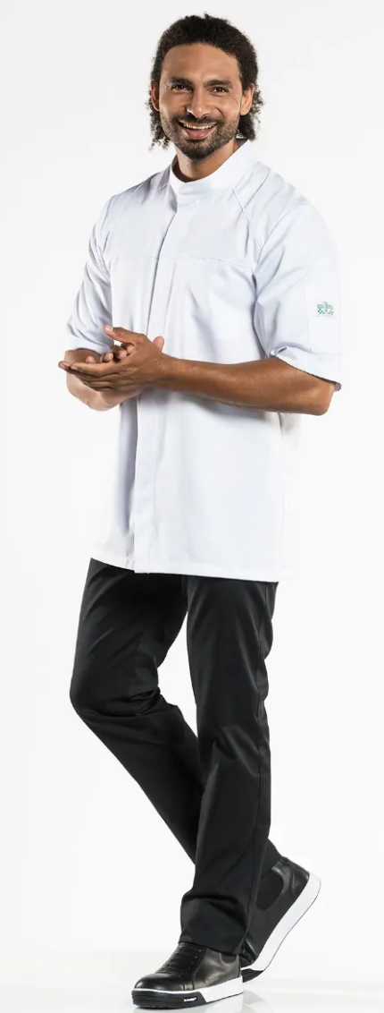 123    Chef Pants Nero Black