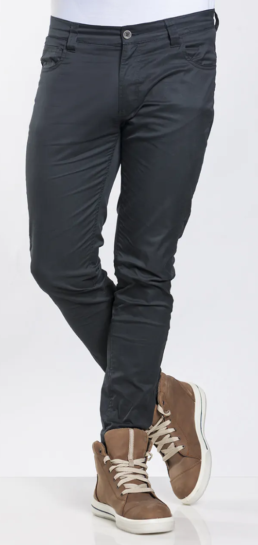 138    Chef Pants Skinny REG Black Stretch