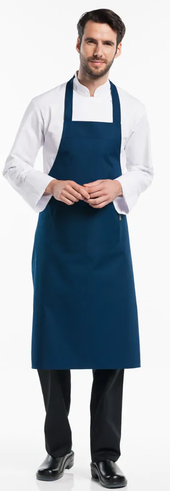 54488 Bib Apron Navy W75 – L100