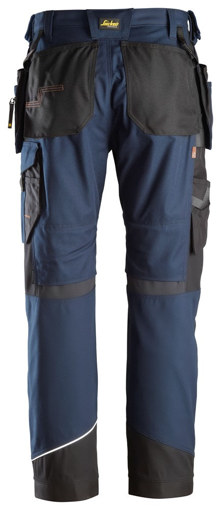 6214  RuffWork Canvas+ Werkbroek+ met holsterzakken - Navy