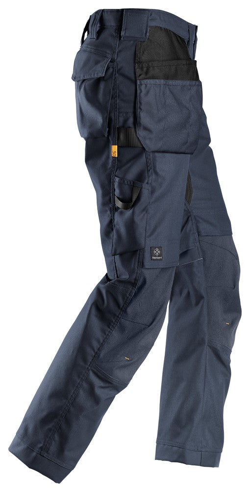 6224  AllroundWork, Canvas+ Werkbroek met Holsterzakken - Navy/Navy