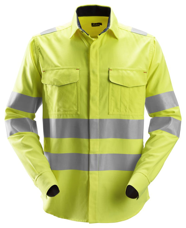 8562  ProtecWork, Shirt met Lange Mouwen, High-Vis Klasse 3