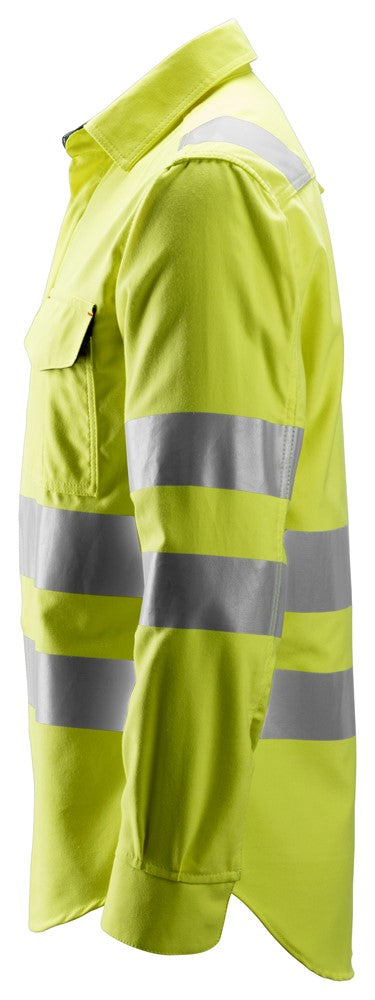 8562  ProtecWork, Shirt met Lange Mouwen, High-Vis Klasse 3