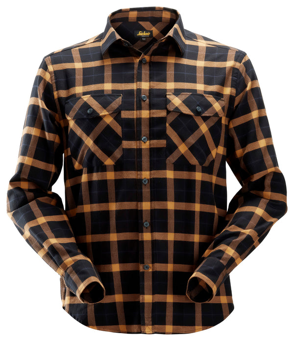 snickers 8516 AW Flannel Check LS Shirt - Snickers Werkkledij